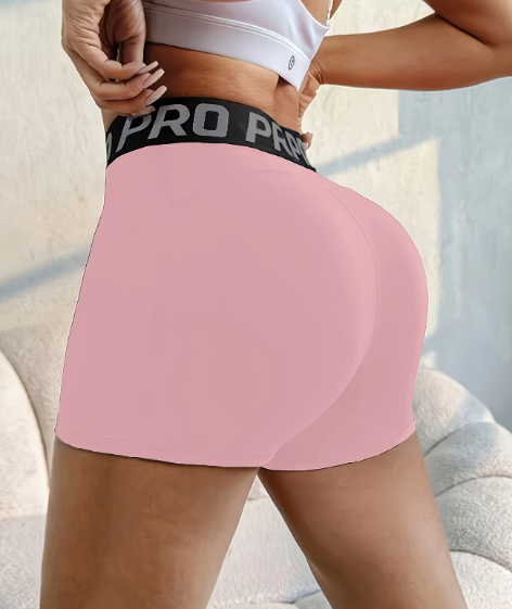 Short atleta con pretina elástica