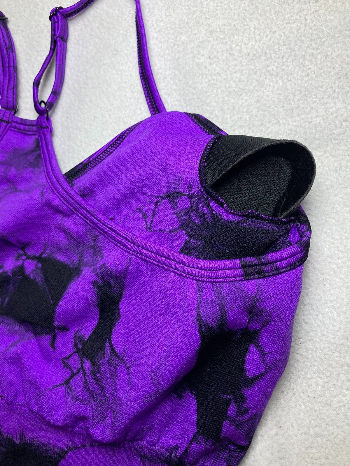 Top Tye Dye Tiras finas