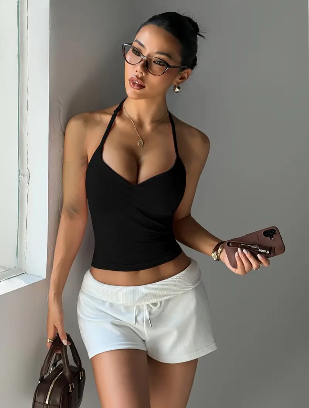 Camiseta con Espalda Libre