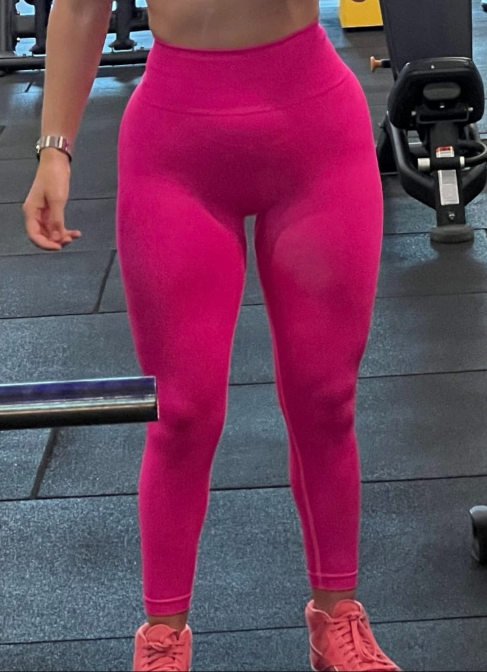 Leggings de entrenamiento transpirables con cintura ancha