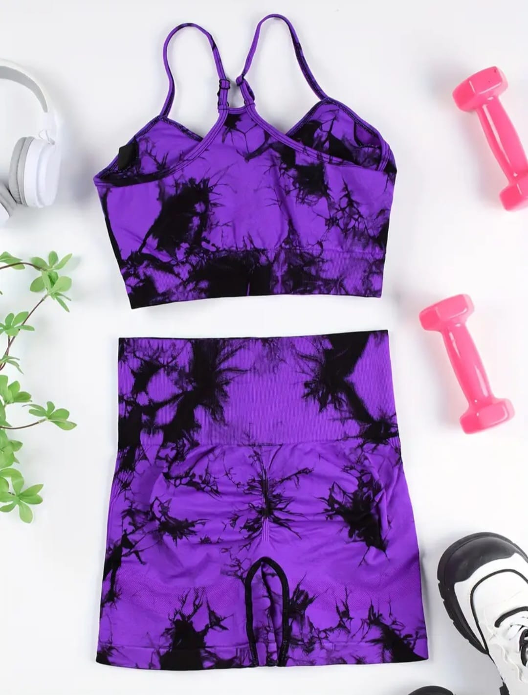 Conjunto top y short Tie Dye