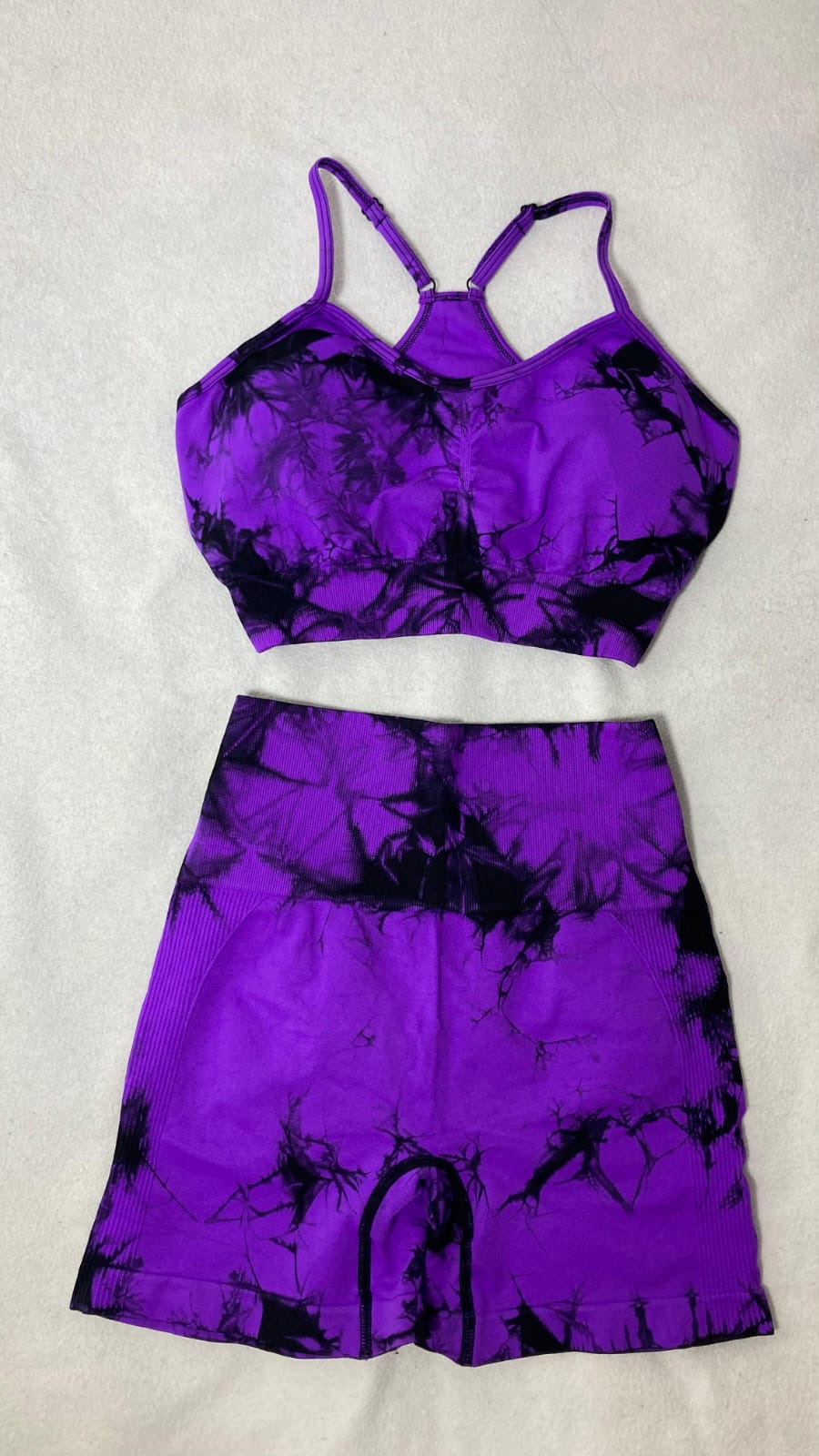 Conjunto top y short Tie Dye