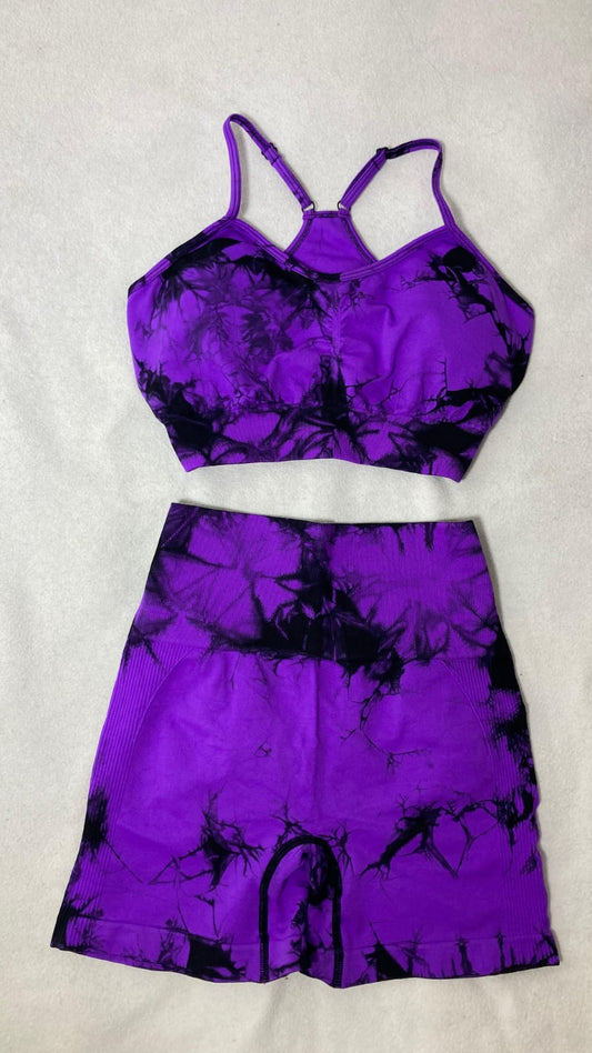Conjunto top y short Tie Dye